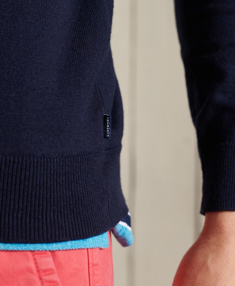 Superdry Orange Label V-Neck Jumper 