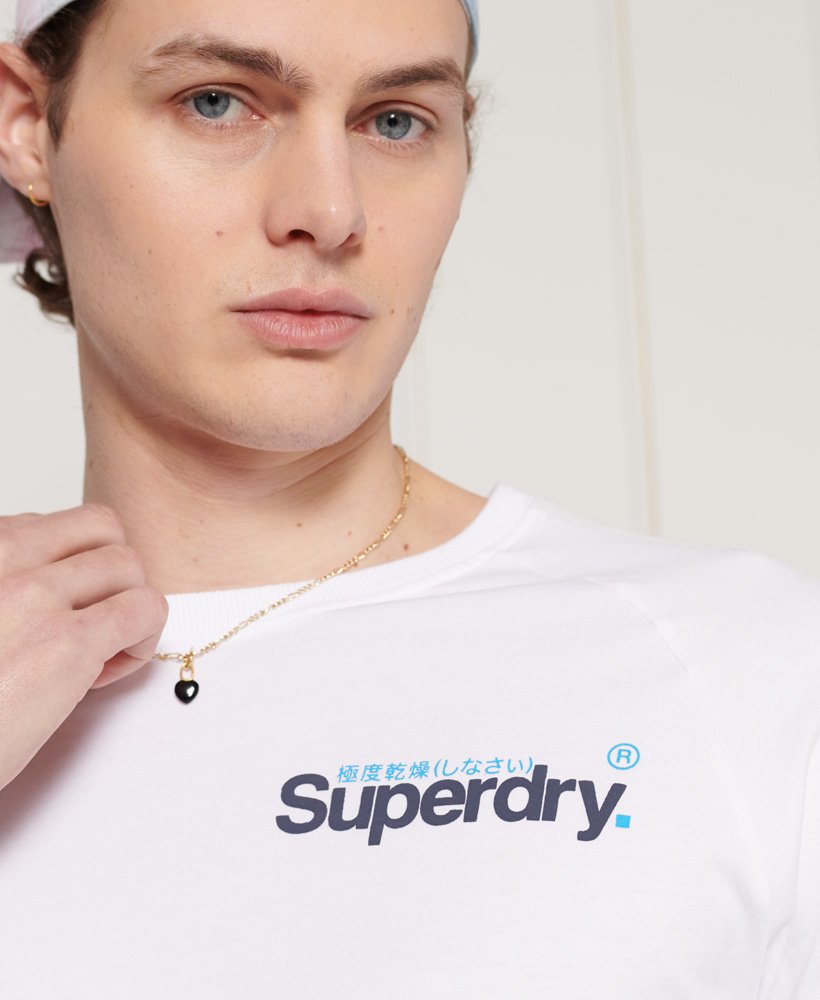Superdry Core Logo Cali Raglan Long Sleeved Top Men's Tops