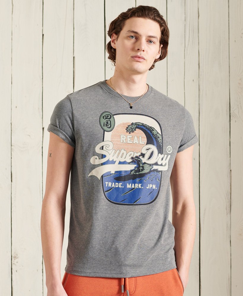 Superdry Itago T-Shirt mit Vintage Logo 
