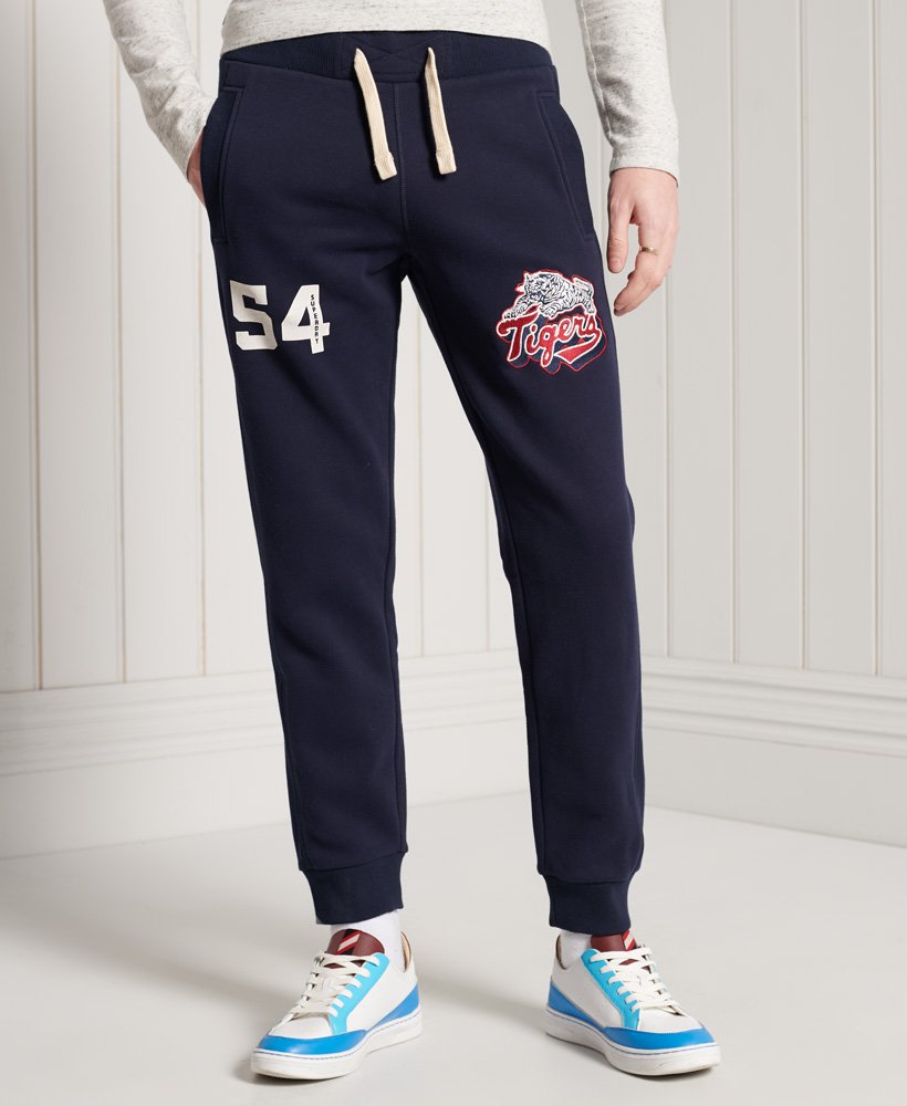 Mens - Collegiate State Jogger in Nautical Navy | Superdry