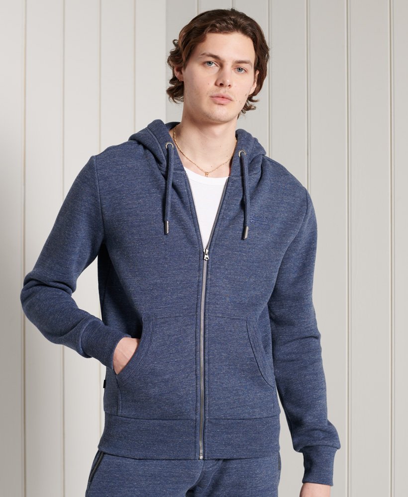 Men's Hoodies Superdry Grey Hooded Loungewear
