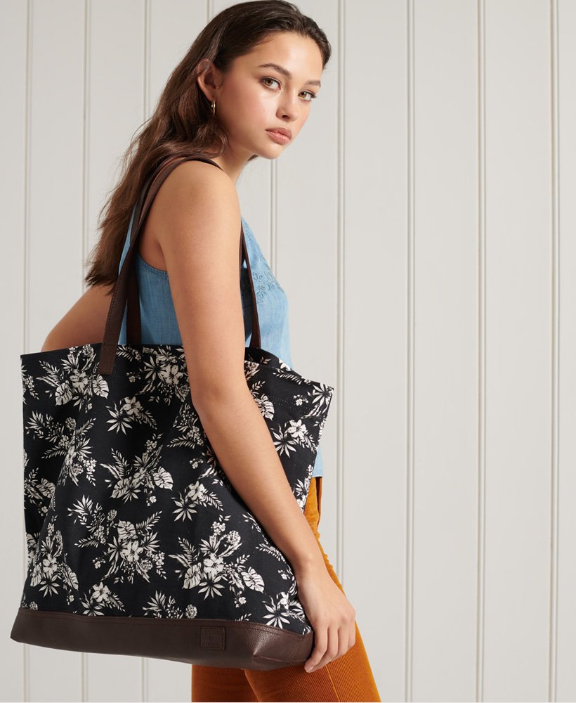 Superdry Large Printed Tote Bag 0