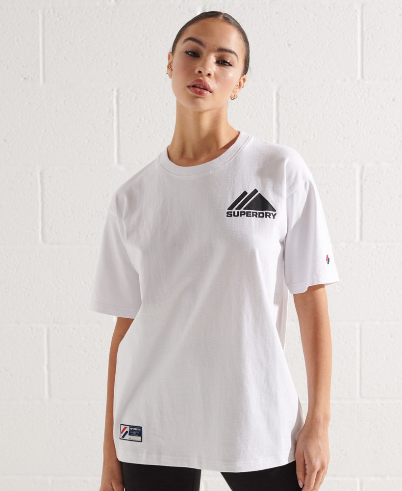 Women's Mono Mini T-Shirt White Superdry US