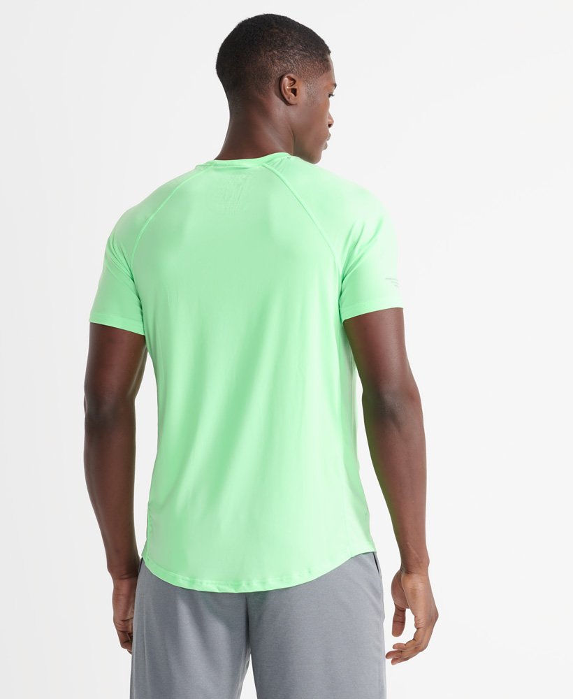 Mens - Loose Cooling T-Shirt in Fluro Mint | Superdry