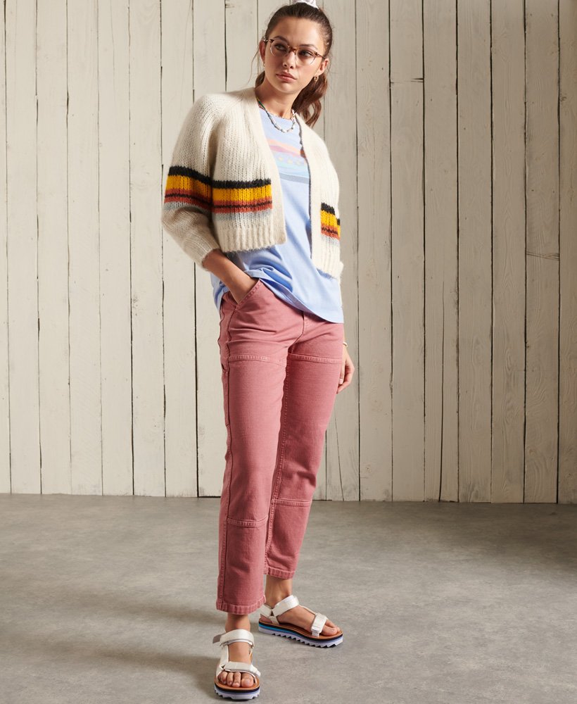 Womens Rainbow TShirt in Rich Blue Superdry UK