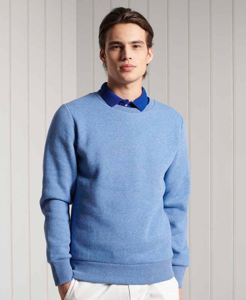 superdry blue sweater