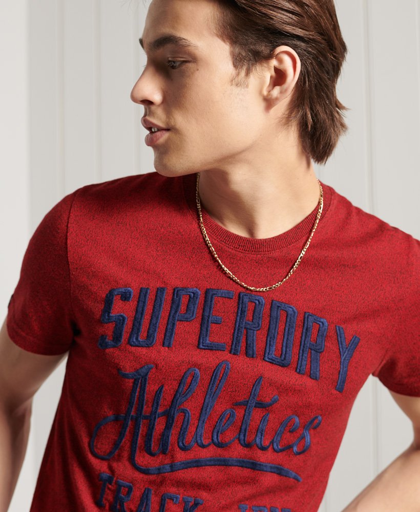 Superdry Vintage Varsity TShirt mit Stickerei Herren Herren Tshirts