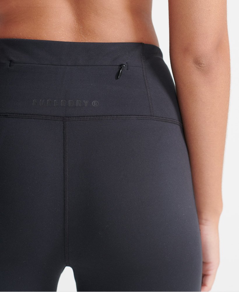 Superdry Flex-legging met mesh 