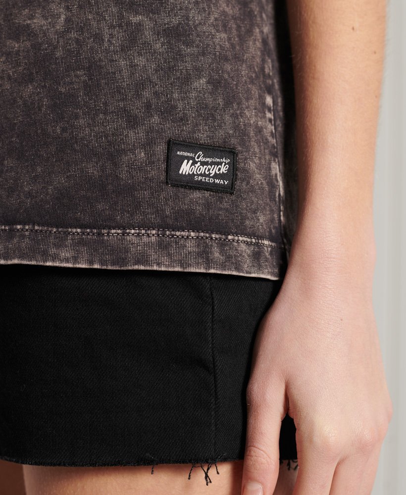 Women’s Bohemian Band Vest Top in Black Superdry UK