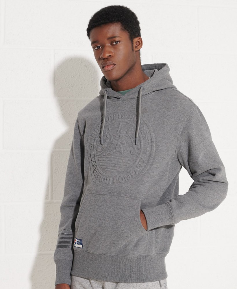 superdry dark grey hoodie