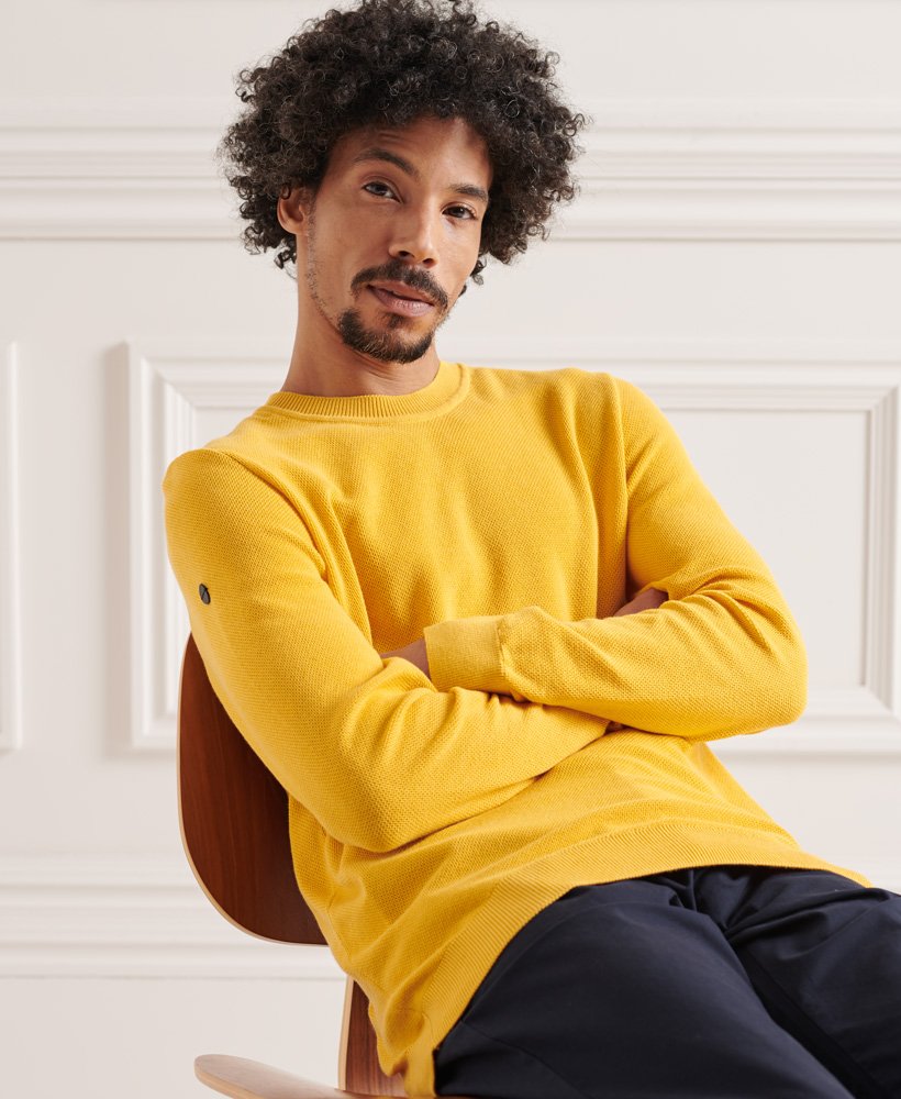 next mustard jumper mens