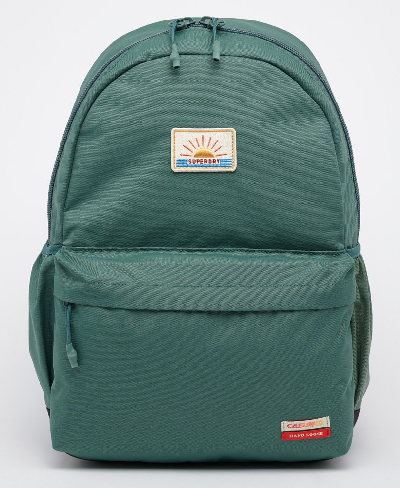 green superdry backpack