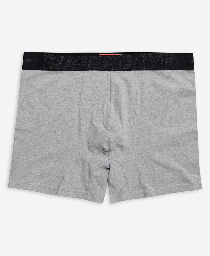 Shop White Label 10 Piece Cotton Boxer Shorts - Pack - Multicolour