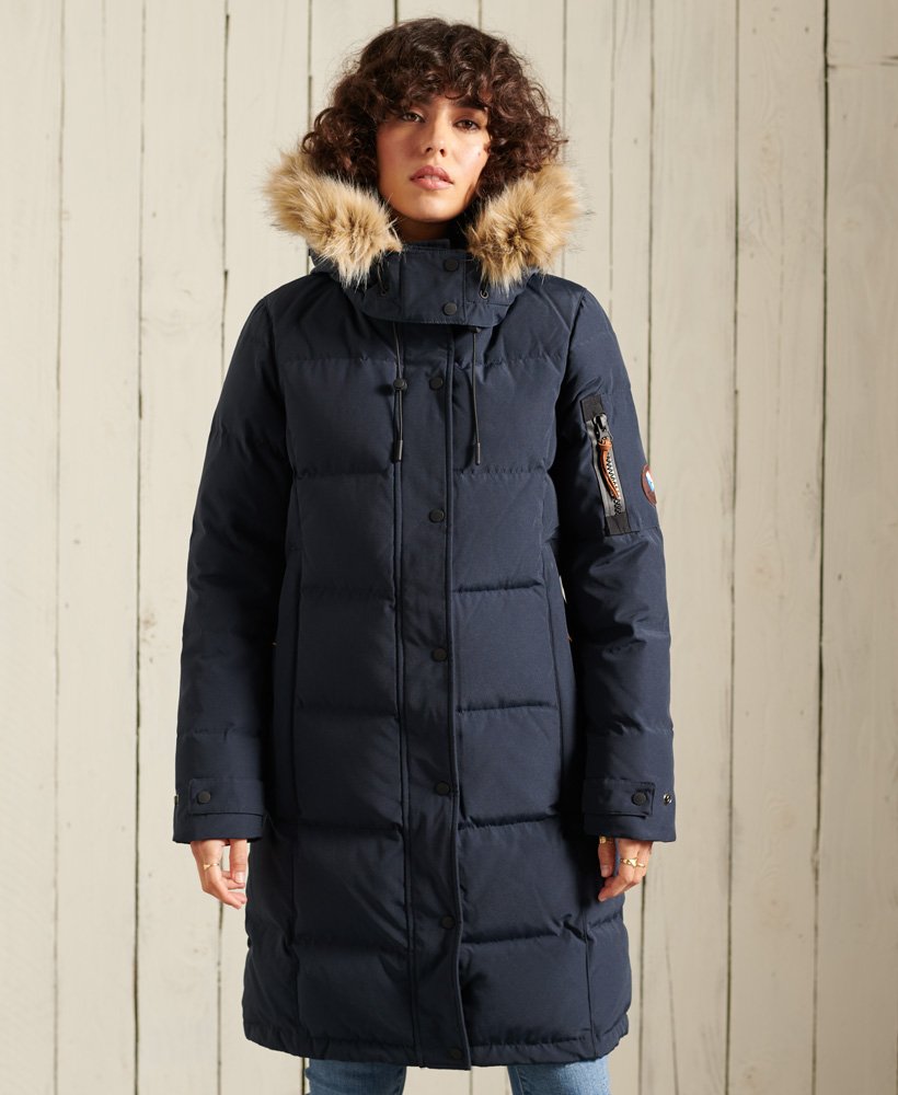 Longline premium rescue down coat Clearance