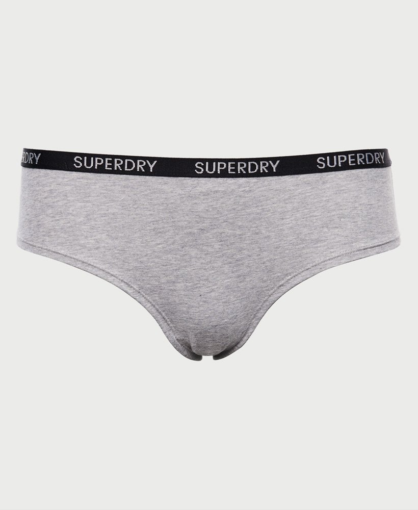 Superdry Organic Cotton Essential Boxer Triple Pack - Women's Underwear