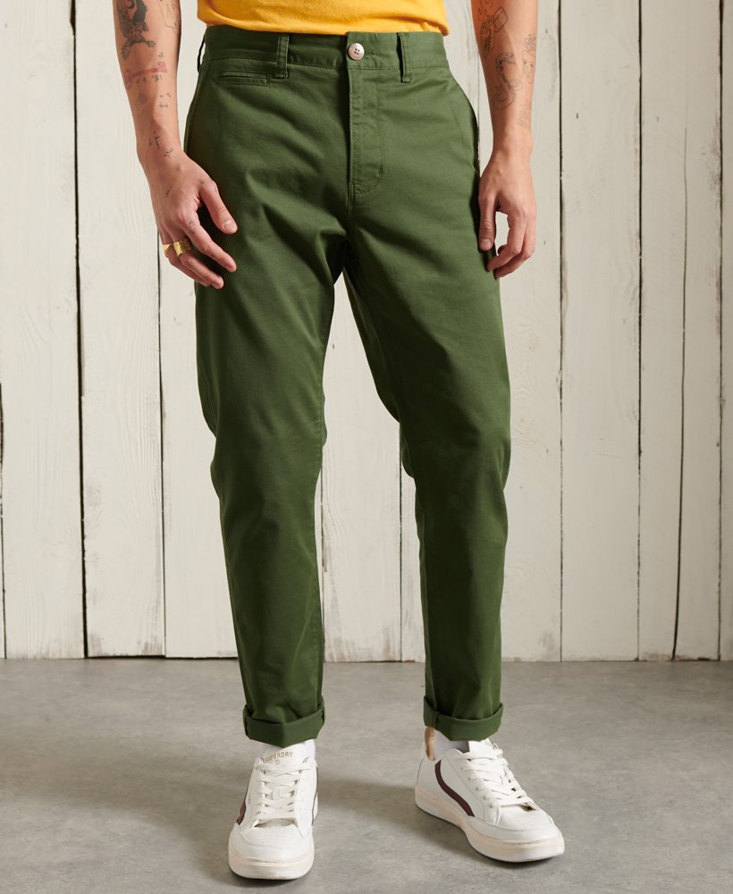 Superdry Organic Cotton Core Slim Chino Trousers 0