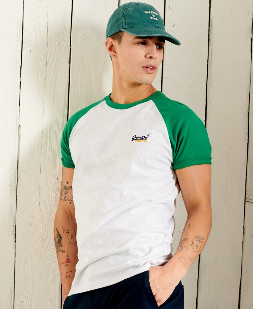 superdry baseball t shirt