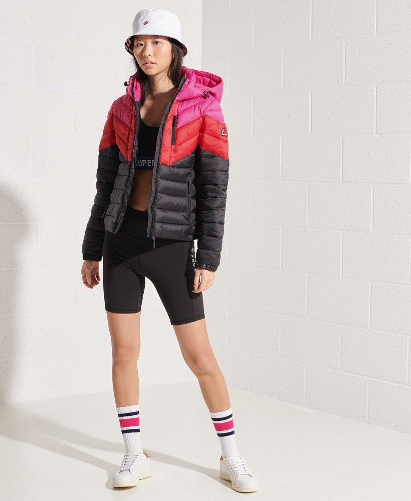 Coördineren geluid Trouw Superdry Womens Colour Block Fuji Jacket | eBay