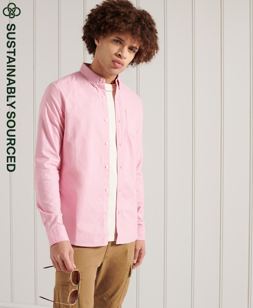 superdry pink shirt