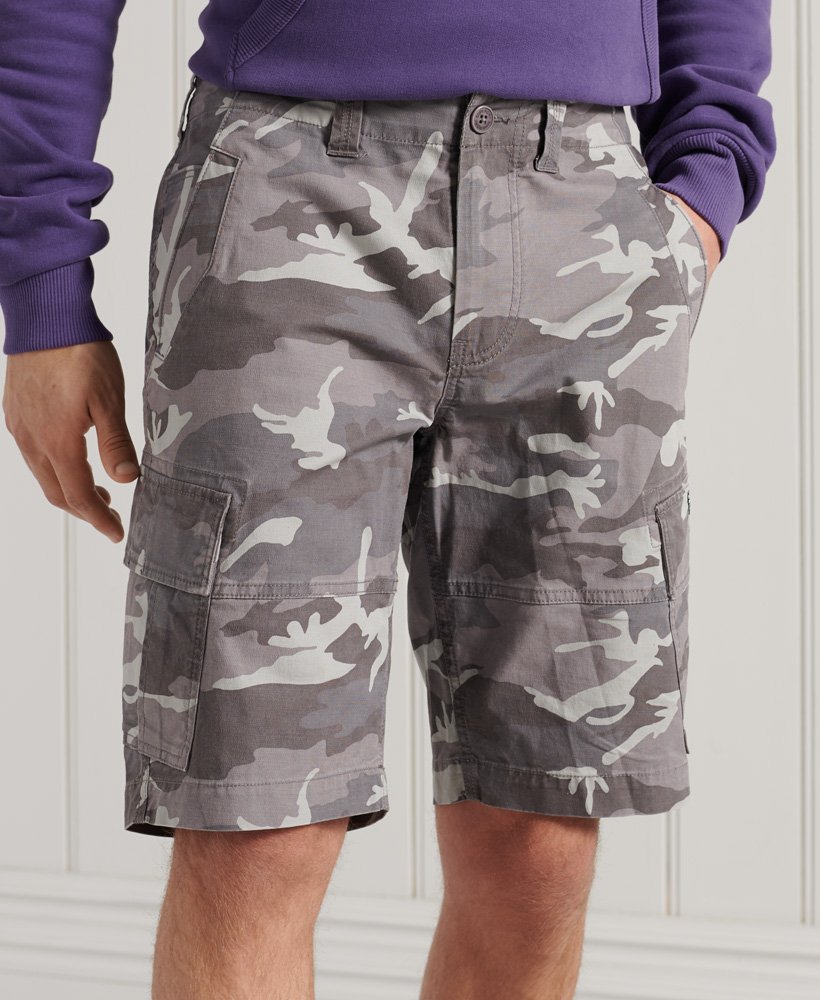 superdry camo cargo shorts