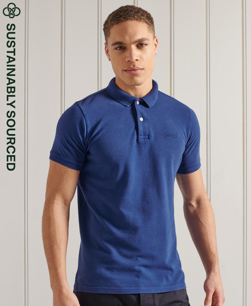 Superdry Mens Classic Pique Short Sleeve Polo 