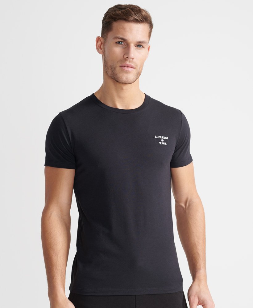 Mens - Training Core Sport T-Shirt in Black | Superdry UK