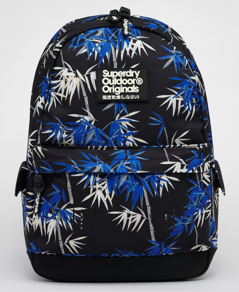 SuperDry Backpack Travel Bag  School Bag Rucksack Black 