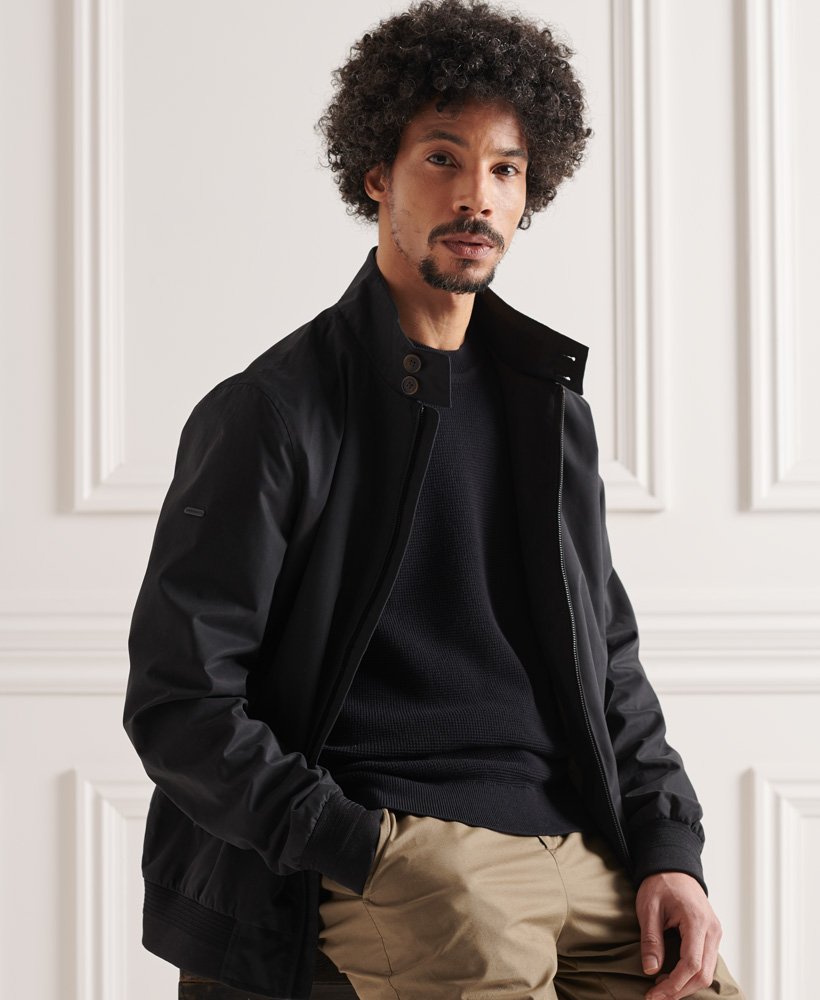 long harrington jacket