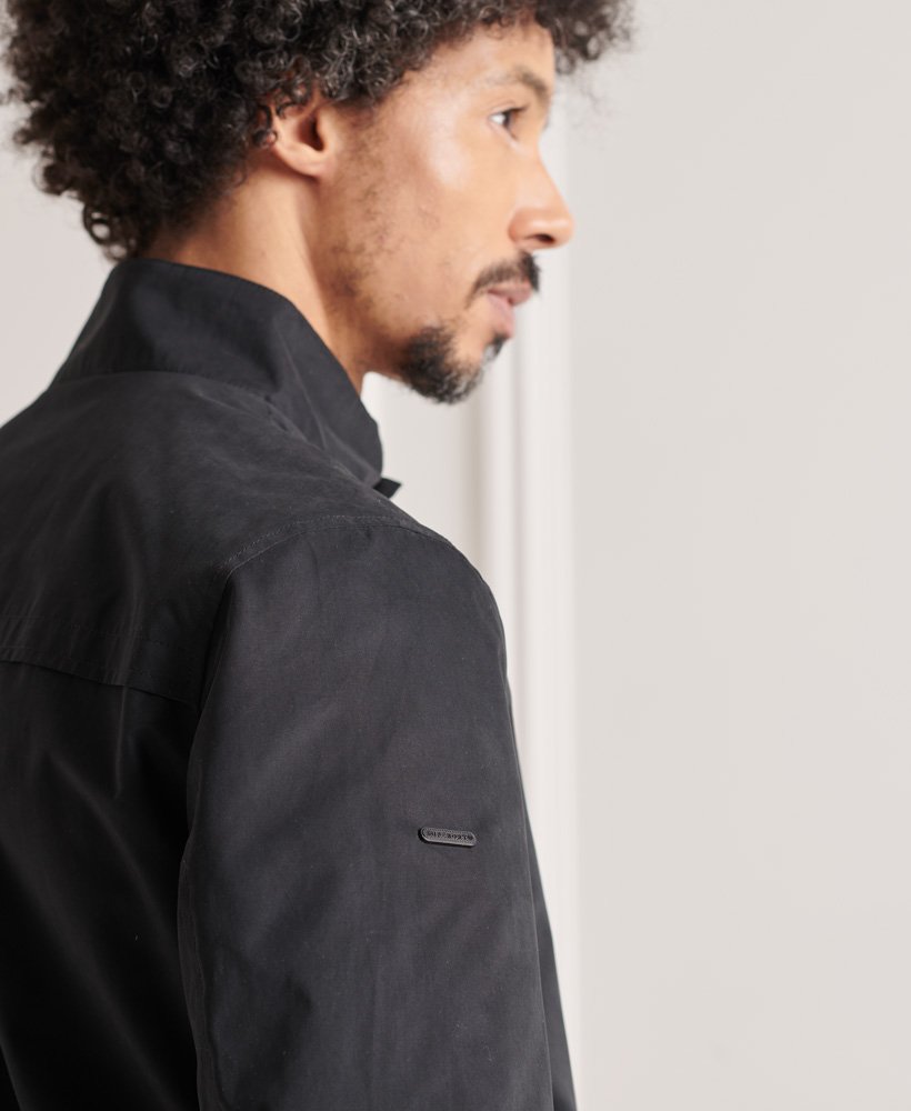 long harrington jacket