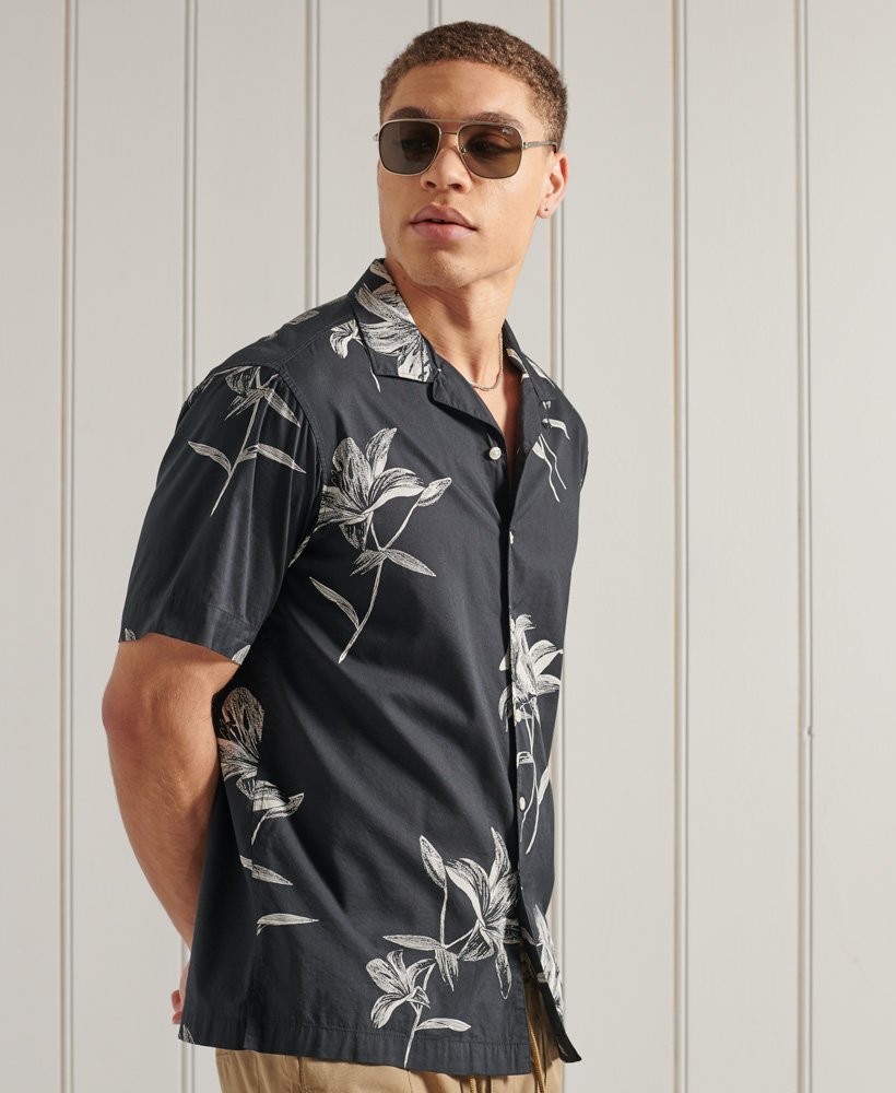 Chirurgie Portiek Pionier Superdry Hawaiian Box Short Sleeve Shirt - Men's Mens Shirts