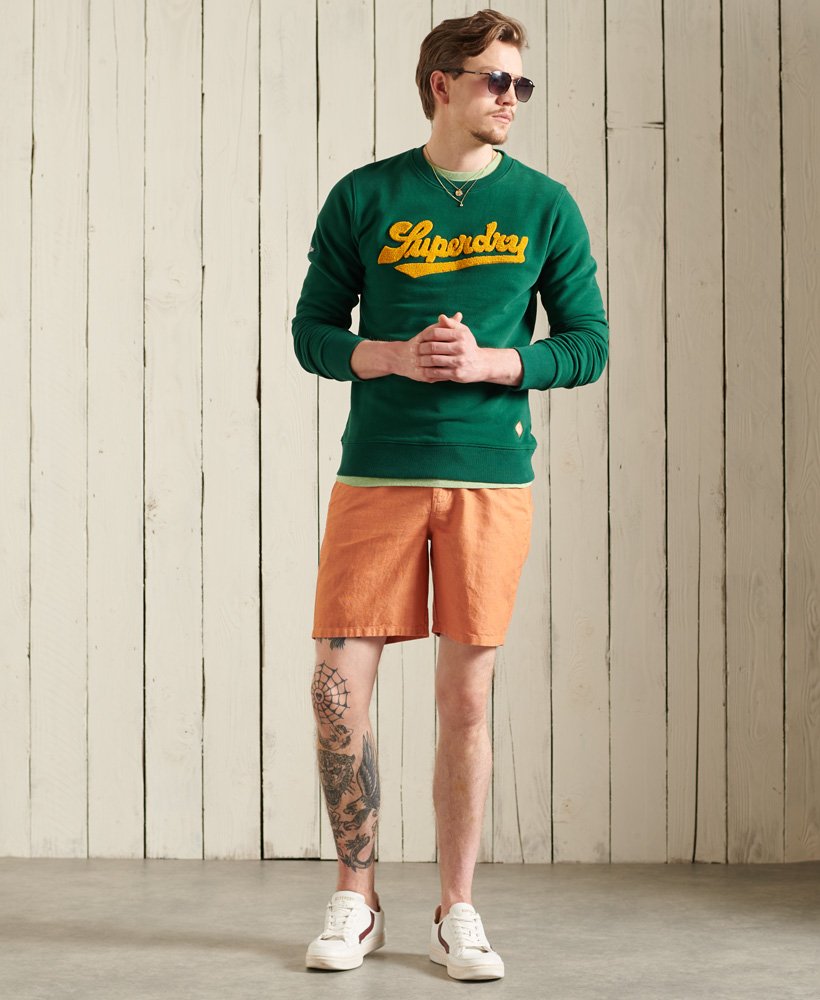 Felpa in ciniglia in edizione limitata College da Uomo Superdry