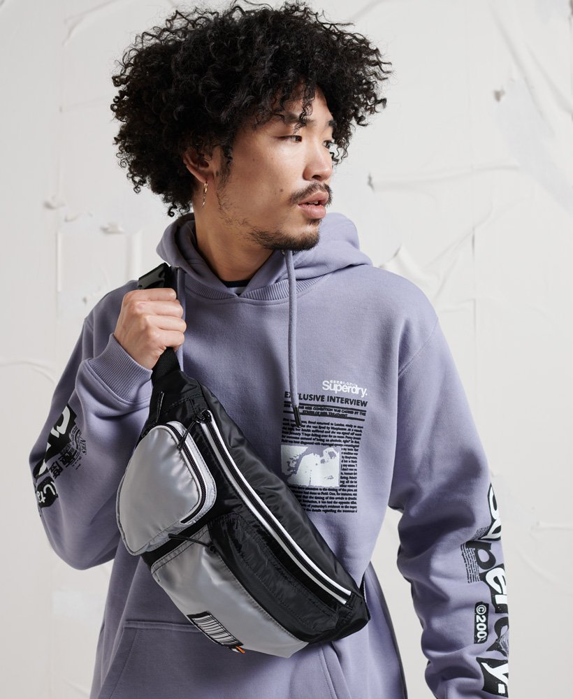 Mens - Pocket Bum Bag in Black | Superdry