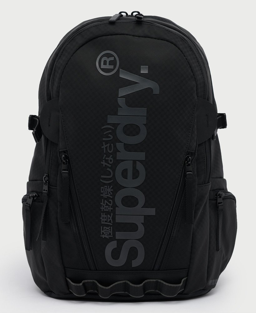 Men’s - Combray Tarp Backpack in Black | Superdry
