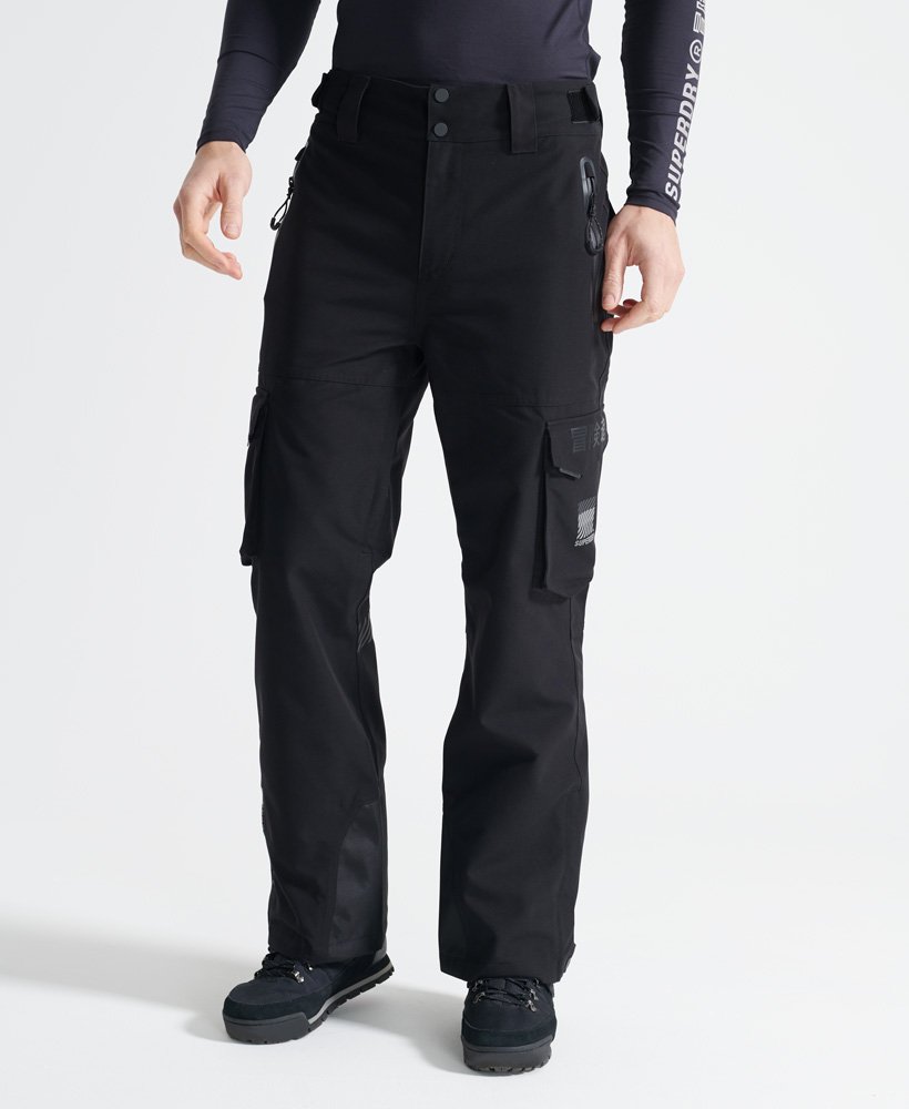 Asian Catastrophe Advance sale Mens - Ultimate Snow Rescue Pants in Black | Superdry UK
