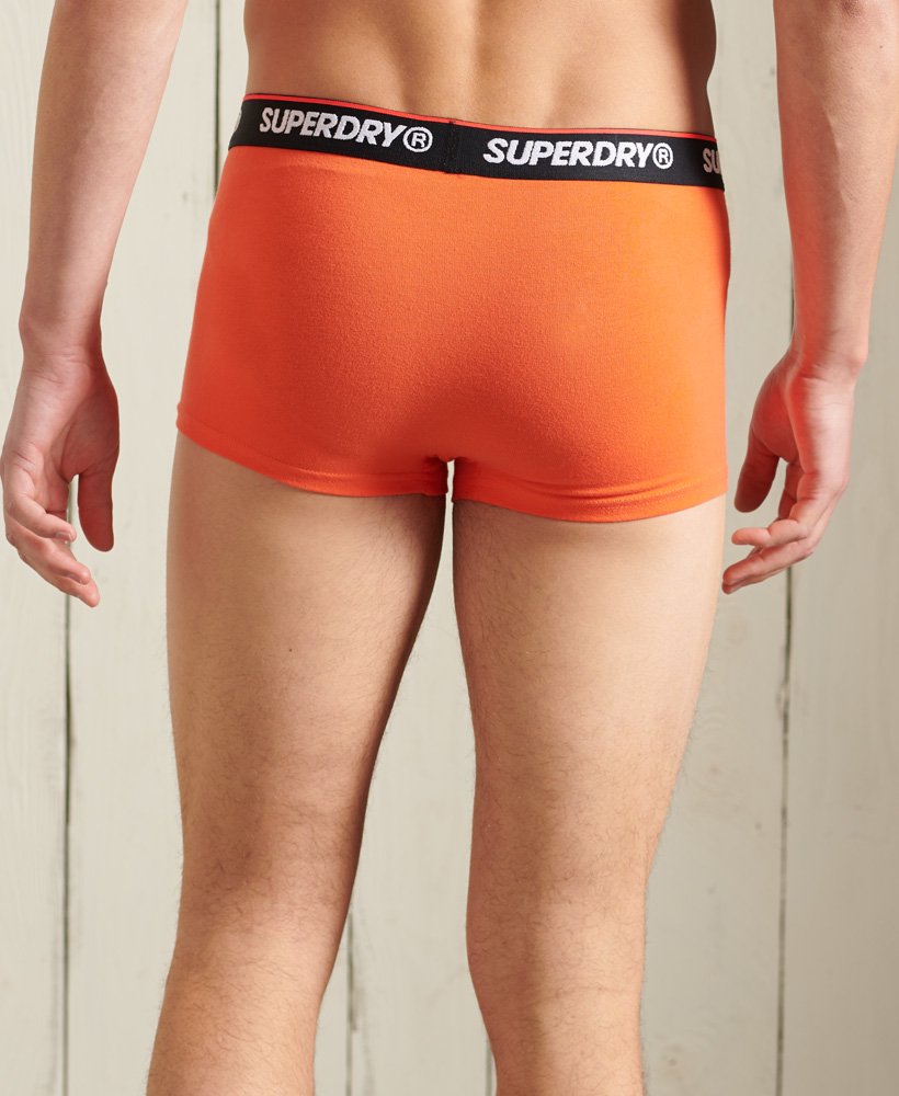 Superdry Uomo Abbigliamento Intimo Boxer shorts Boxer in cotone biologico in confezione da tre 