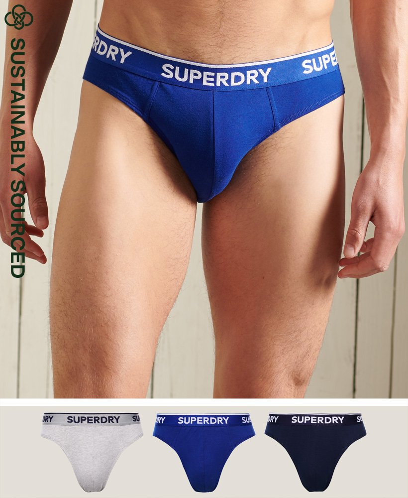 Superdry Organic Cotton Classic Brief Triple Pack  0