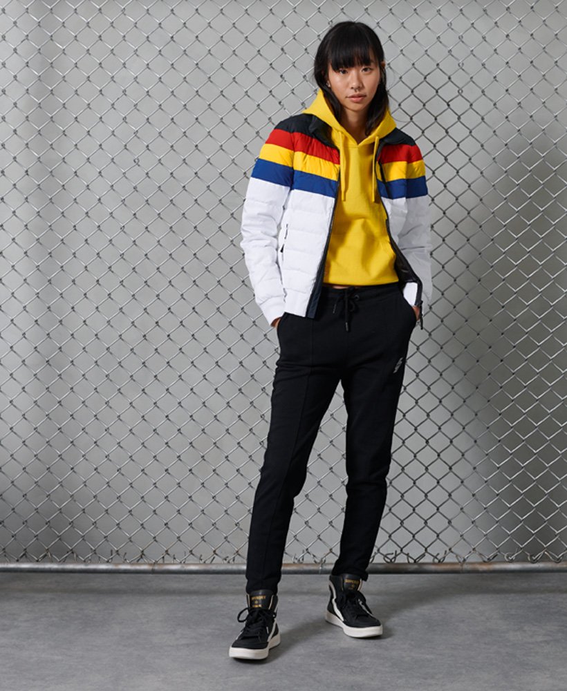 Superdry Colourblock Fuji Bomber Jacket - Women's Womens Jackets