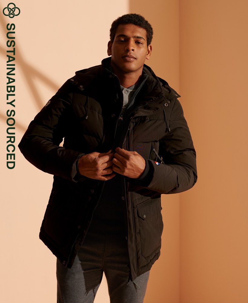 Superdry Expedition Down Parka Coat - Men's Jackets and Coats