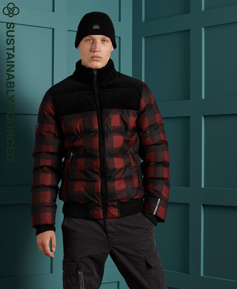 superdry check jacket