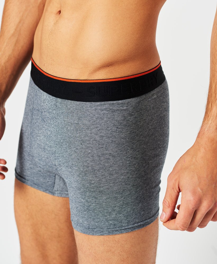 Men’s - Organic Cotton Classic Boxer Double Pack in Dark Grey Green ...