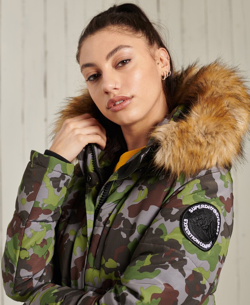 superdry everest bomber jacket camo