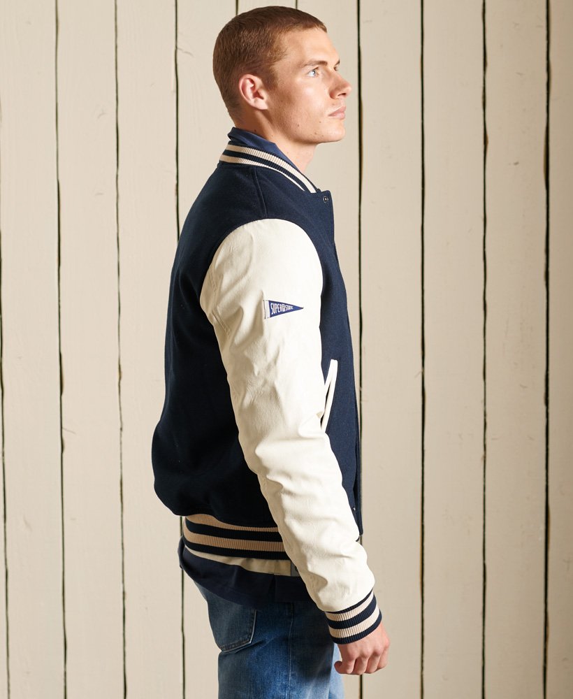Superdry College Varsity Bomber Jacket Men's Jackets and Coats