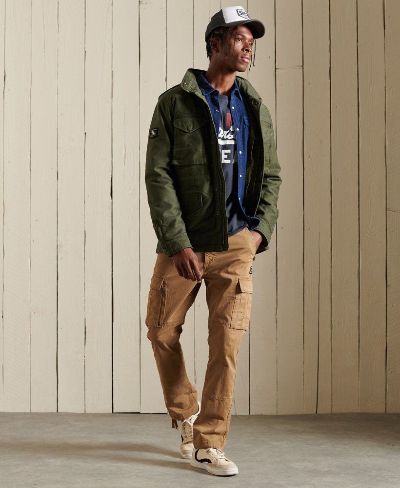 Military M65 Field Borg Lined Jacket in 