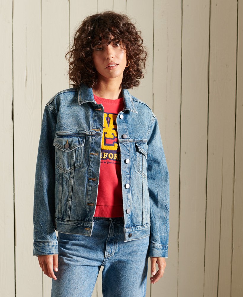 superdry boyfriend trucker jacket