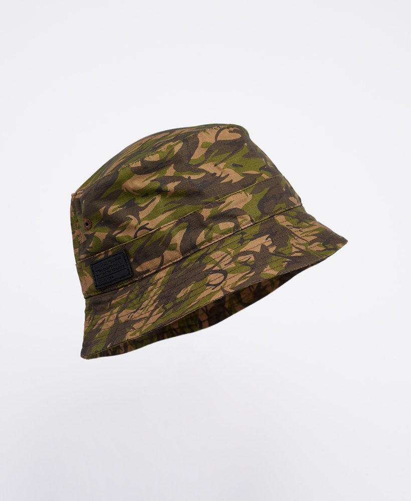 Sombrero Bucket Superdry Code - Azul Marino, Talla Única Hombre - Estilo Casual Y Cómodo