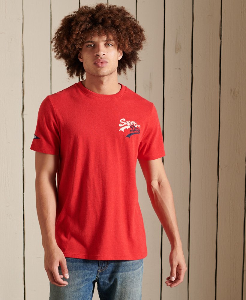 superdry t shirt red