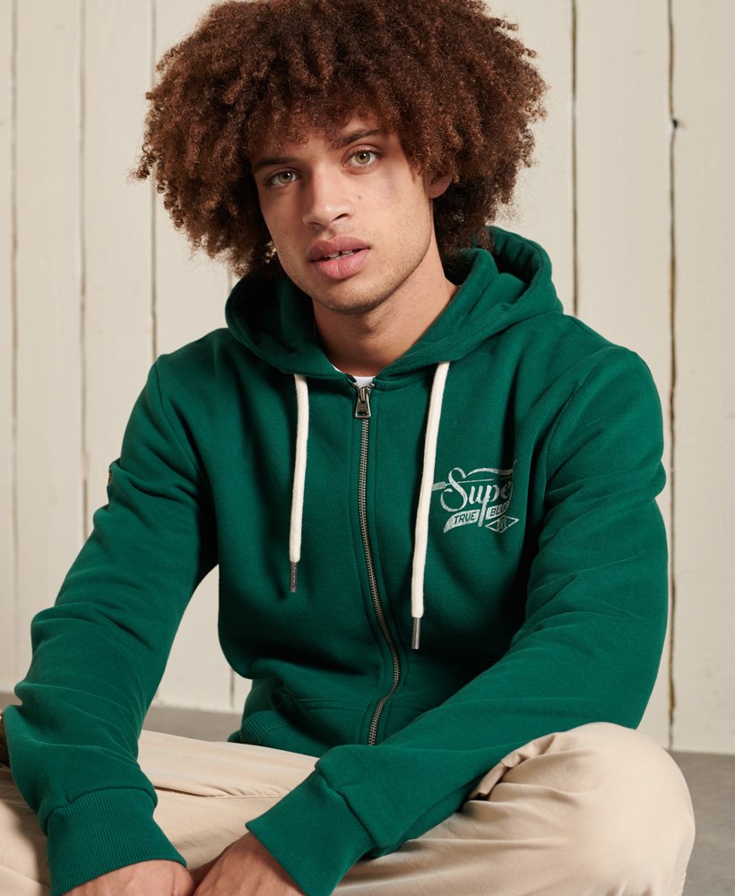 green superdry hoodie