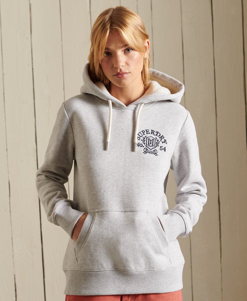 superdry grey hoodie