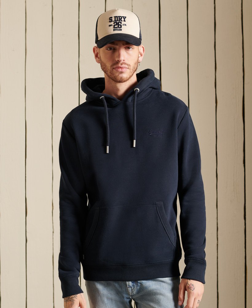 Superdry Vintage Logo Embroidered Hoodie - Men's Products
