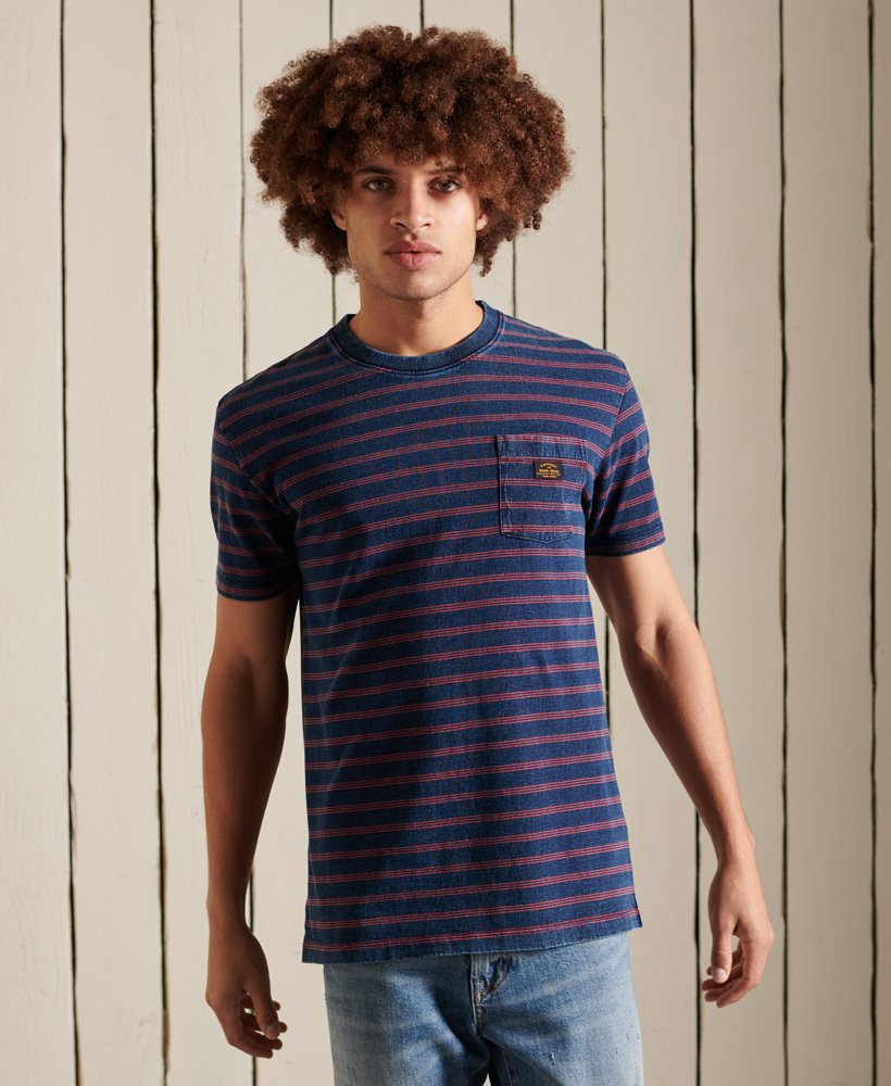 superdry striped t shirt